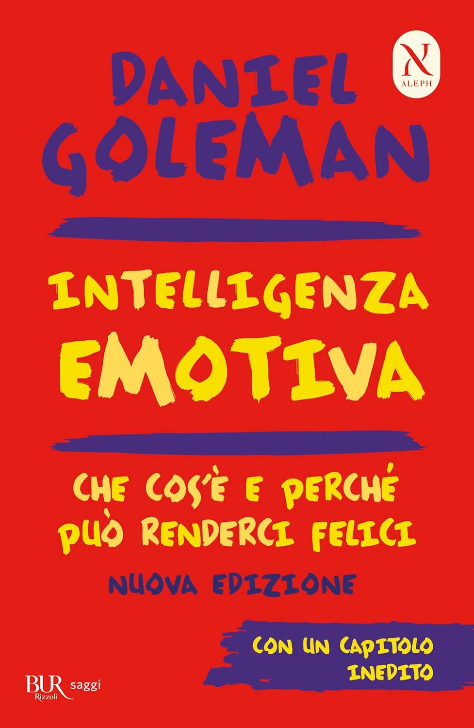 Copertina del libro Intelligenza emotiva di Daniel Goleman