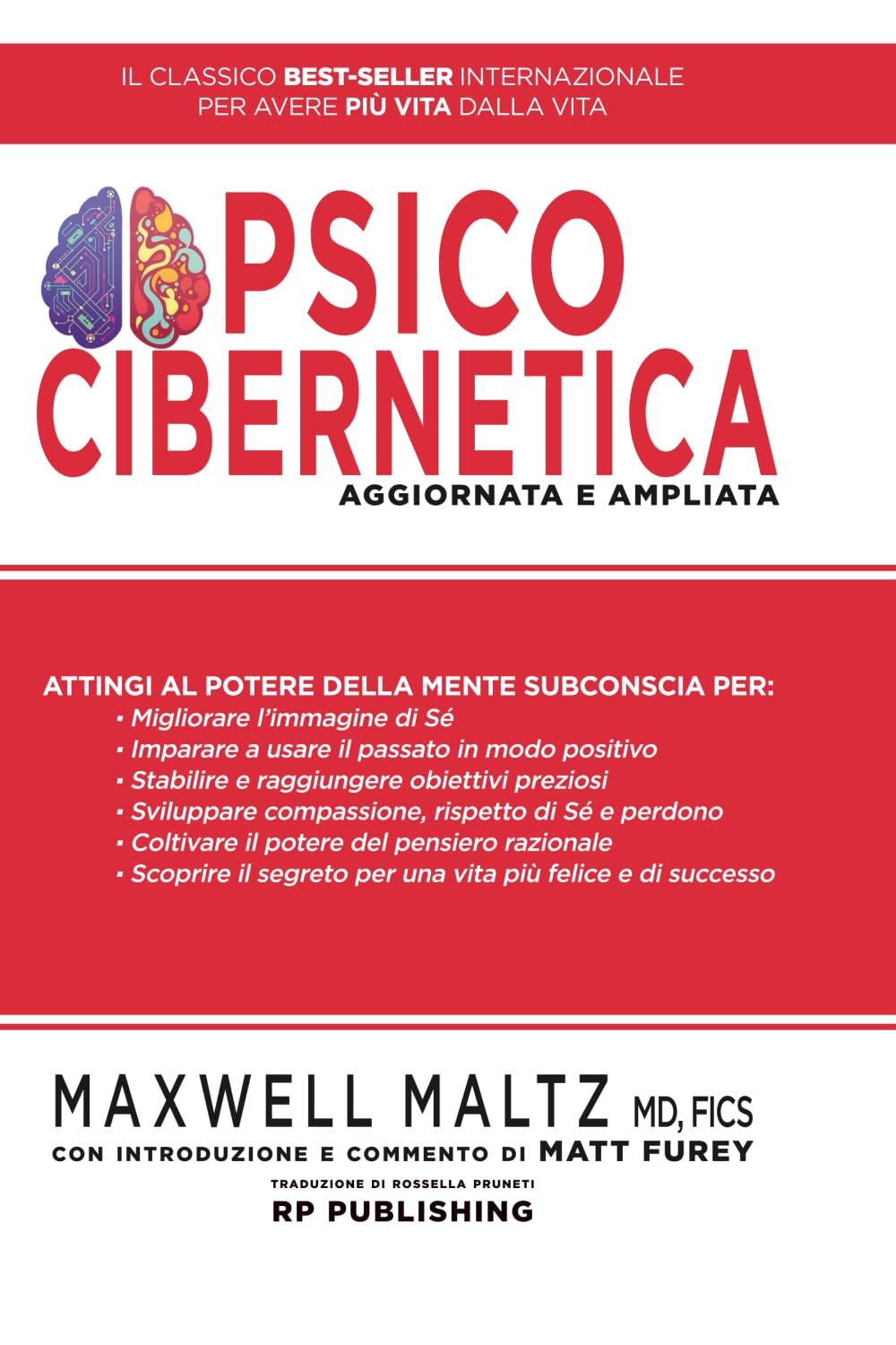 Copertina del libro Psicocibernetica di Maxwell Maltz